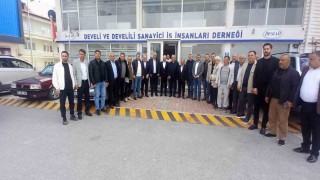Başkan Bağlamıştan Develiye ziyaret