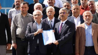 Başkan Duranay, mazbatasını aldı