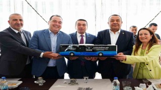 Başkan Dutlulu Saruhanlıda toplu ulaşım esnafıyla buluştu