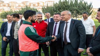 Başkan Erden Malatya Yeşilyurtspora moral ziyareti