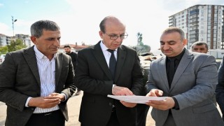 Başkan Geçit, Karakavak Mahallesindeki dönüşüm yatırımlarını inceledi