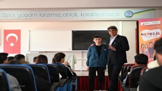 Başkan Kocaman gençlere kariyer tavsiyesi verdi