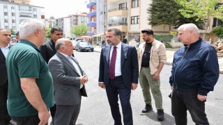 Başkan Şerifoğulları asfaltlama çalışmalarını yerinde inceledi