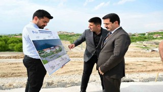 Başkan Taşkın Çarşıbaşı Yenileme Alanında incelemelerde bulundu