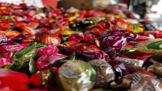 Bayburtta bayram şekerleri tezgâhlarda yerini aldı