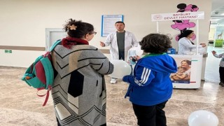 Bayburtta hasta yakınlarına aşı bilgilendirmesi yapıldı