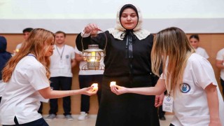 Bayburtta hemşirelik öğrencileri için üniforma giyme töreni düzenlendi