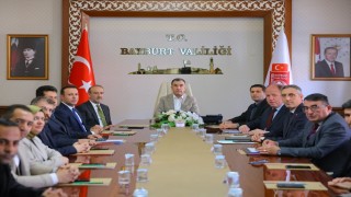 Bayburtta istihdam ve mesleki eğitim çalışmaları değerlendirildi