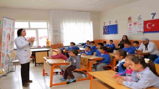 Bayburtta öğrencilere sağlık bilinci kazandırılıyor