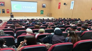 Bayburtta üniversite öğrencilerine bağımlılıkla mücadele anlatıldı