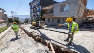 Bayraklıda 35 kilometrelik içme suyu hattı yenileniyor