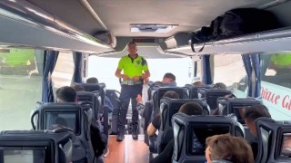 Bayram denetimlerinde emniyet kemeri uyarısı