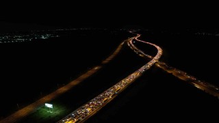 Bayram göçü başladı: Otoyolların kesişim noktasında trafik durdu