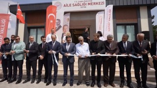 Belende aile sağlığı merkezi ve 112 acil  istasyonu hizmete açıldı