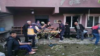 Benzinle soba yakmak isterken ölümden döndüler: 4 yaralı