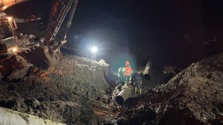 Berçelandaki büyük su arızası giderildi