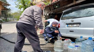 Beykozda İSKİ kaynaklı su arızası eski İstanbulu hatırlattı