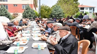 Beylikovada  yağmur ve şükür duası yapıldı