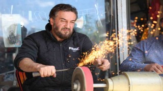 Bıçak bileme ustalarının ‘Kurban Bayramı yoğunluğu başladı