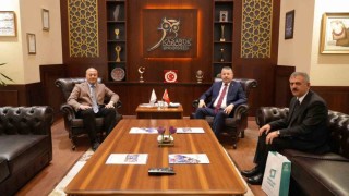 BİK Ankara Bölge Müdürü Çelikten Rektör Kırışıka ziyaret