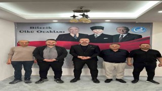 Bilecikte esnaf odalarından Ülkü Ocaklarına buluşma