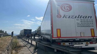 Bilecikte iki tır çarpıştı: 1 yaralı