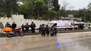 Bilecikte ticari araç ile motosiklet çarpıştı; 1 yaralı