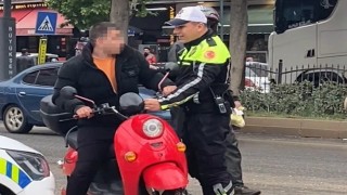 Bindiği motosikletin iki katı ceza yedi