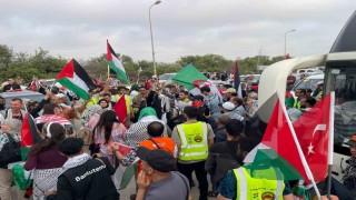 Binlerce aktivist, Gazze ablukasını delmek için Libyada buluşuyor
