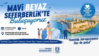 Bodrumda Mavi Beyaz Seferberlik