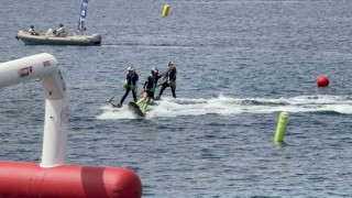 Bodrumda su üstünde adrenalin fırtınası