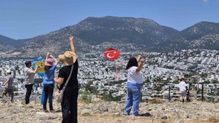 Bodrumda Uçurtma Festivali yoğun ilgi gördü