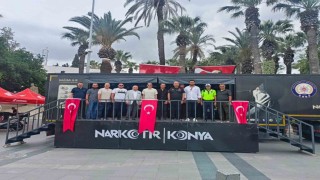 Bodrumda uyuşturucuya teknolojik savaş: Narko tır meydana konuşlandı