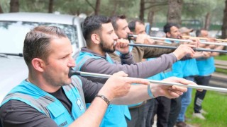 Boğa yakalama timi teyakkuzda bekliyor