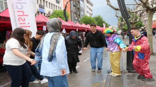 Boluda dolu sonrası vatandaşlar halay çekti