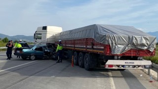 Bozdoğan Nazilli karayolunda kaza: 1 yaralı