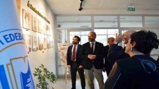 BŞEÜde ‘İz bırakan muhasebe bilim insanları sergisi açıldı