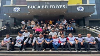 Buca Belediyesinde memur eylemi sürüyor: Tam gün iş bıraktılar
