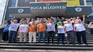 Buca Belediyesinde memurların eylemi sürüyor: Özgür Özele seslerini duyuracaklar