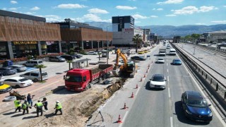 Büyükşehir Bursanın yeni yerleşimlerinde altyapıyı güçlendiriyor