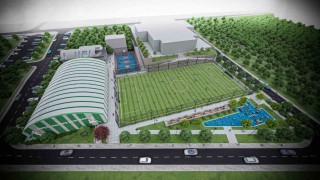 Çamlıtepe Spor Kompleksinin yüzde 71i tamamlandı