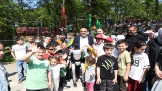 Canik Macera Parkında ilk gün rekoru: 10 bin ziyaretçi