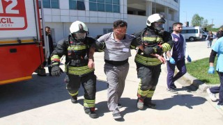 Çarşamba Devlet Hastanesinde kapsamlı afet tatbikatı