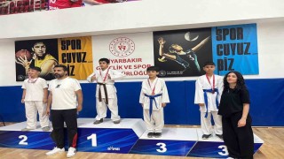 Çermikli sporcular madalyalarla döndü