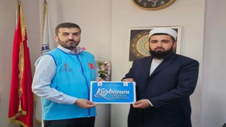 Çermikte görevli imam 54 kurban bağışı topladı