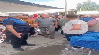 Ceylanpınar zabıtasından tepki çeken davranış