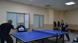 Ceza İnfaz Personeli günü masa tenisi turnuvasıyla kutlandı