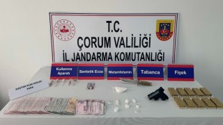 Çorumda uyuşturucu operasyonu