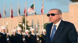 Cumhurbaşkanı Erdoğan, Cezayir Cumhurbaşkanı Tebbunu karşıladı