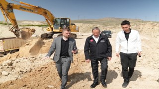 Darende Millet Bahçesinde çalışmalar sürüyor